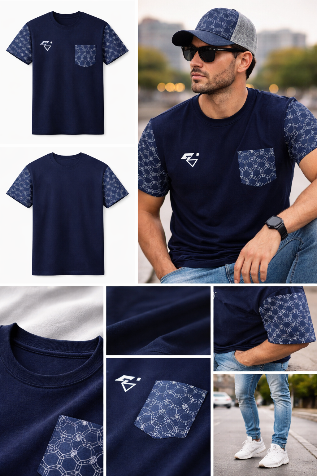 Midnight Atlas T-Shirt – Cultural Streetwear