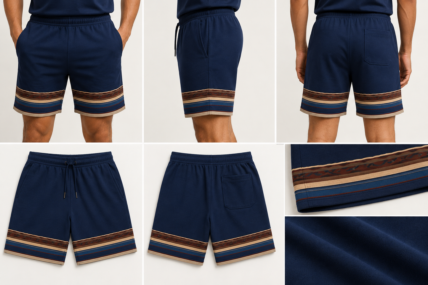 Atlas Pocket Shorts- Premium Cultural Streetwear – Premium Streetwear Essential– Islamic T-Shorts