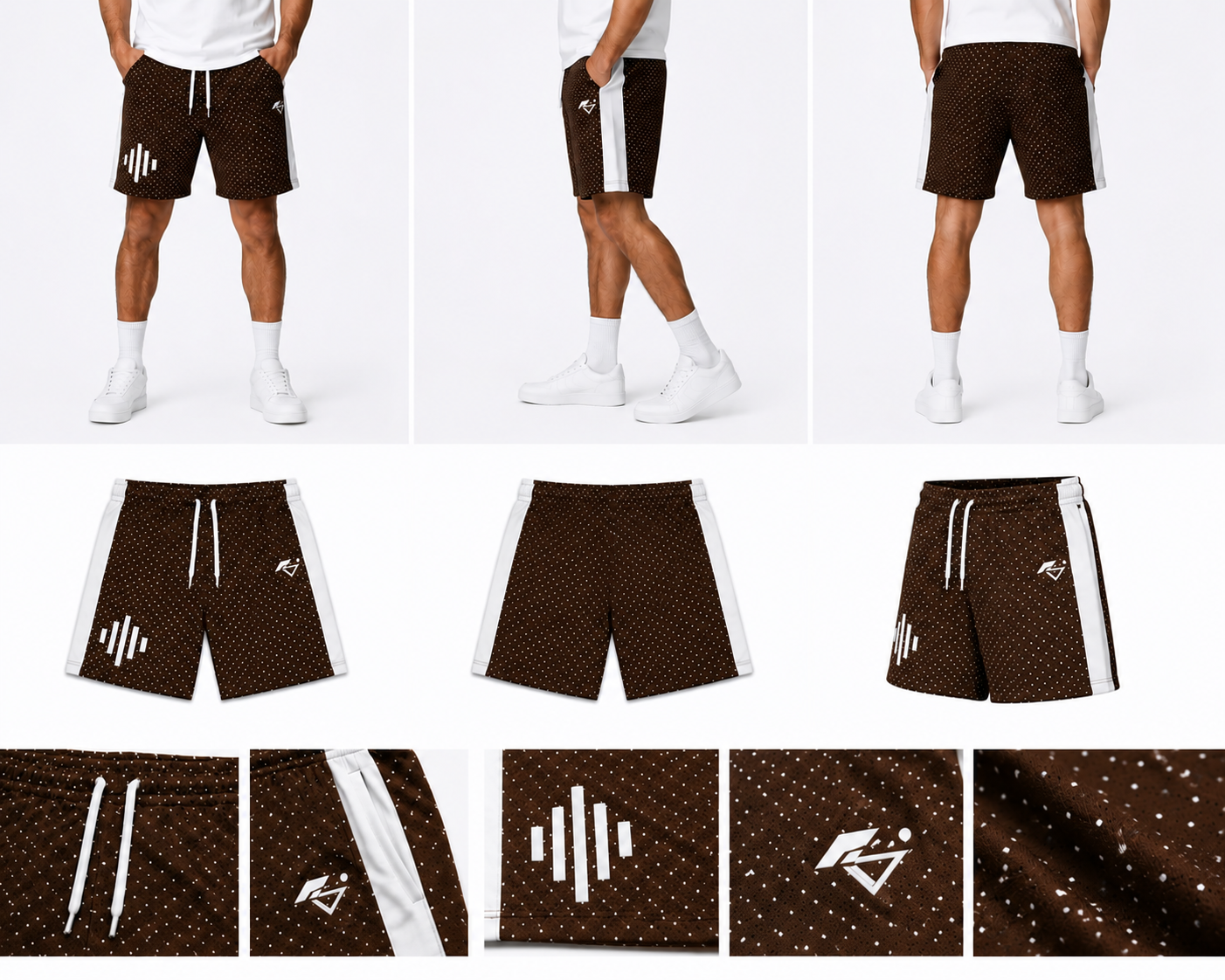 Nomad Earth Shorts- Premium Cultural Streetwear – Premium Streetwear Essential– Islamic Shrts