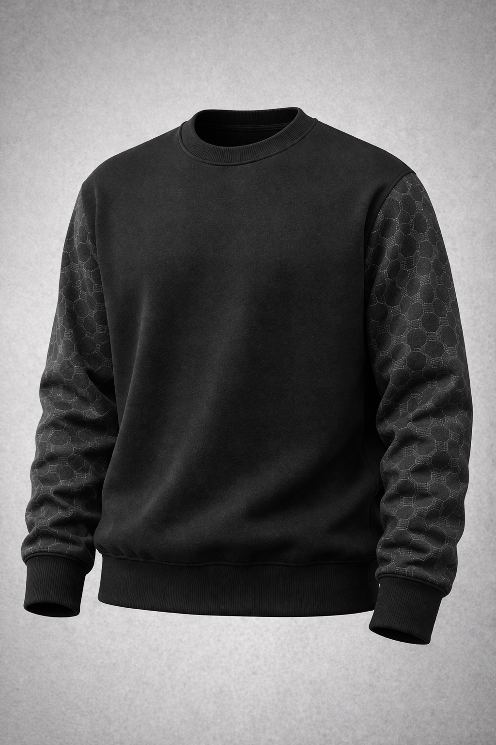 Tech Pattern Crewneck
