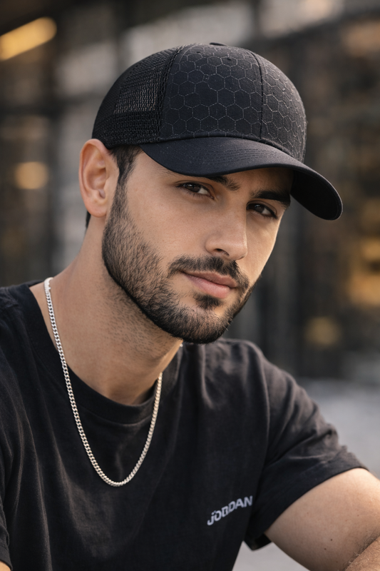 Noir Essential Cap (Kubi)– Modern Kufi-Inspired Streetwear - Cultural Streetwear