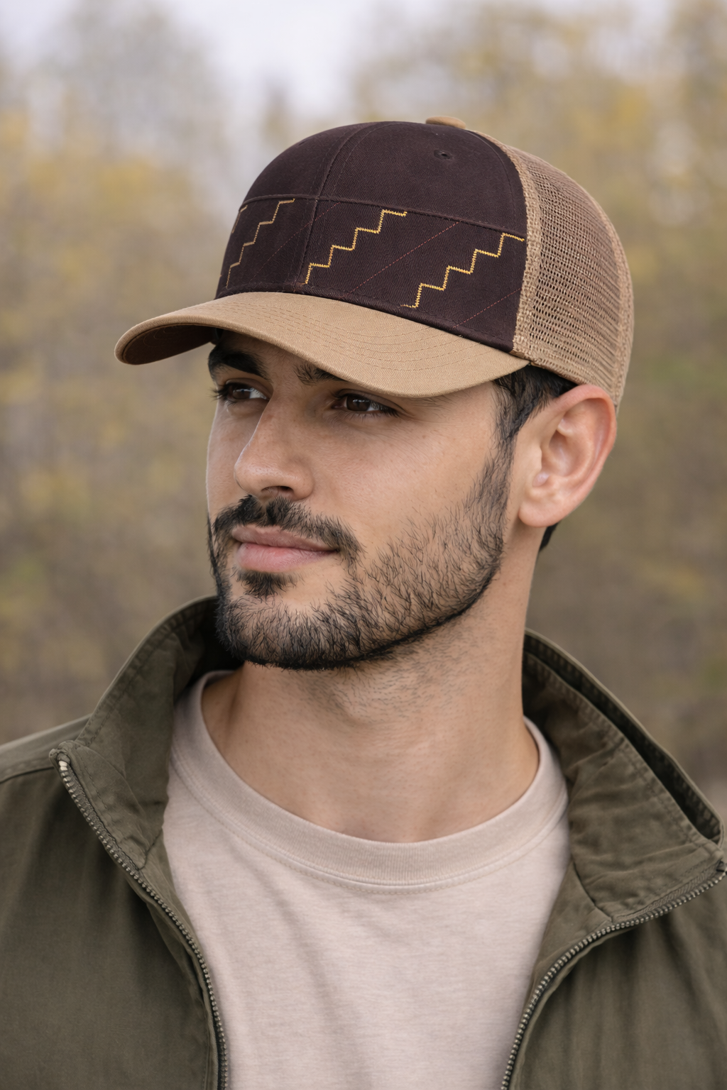 Zigzag Cap (Kubi) – Modern Kufi-Inspired Streetwear - Cultural Streetwear