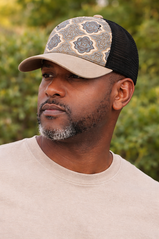Sandstone Cap (Kubi) – Cultural Streetwear – Streetwear Essential – Islamic Pet/Cap